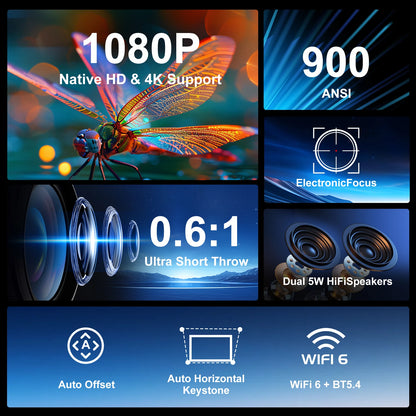 8K Ultra Short Throw Projector