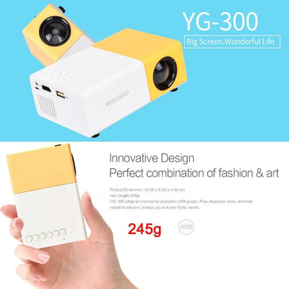 Mini LED HD Projector – Portable 1080P USB Children’s Projector