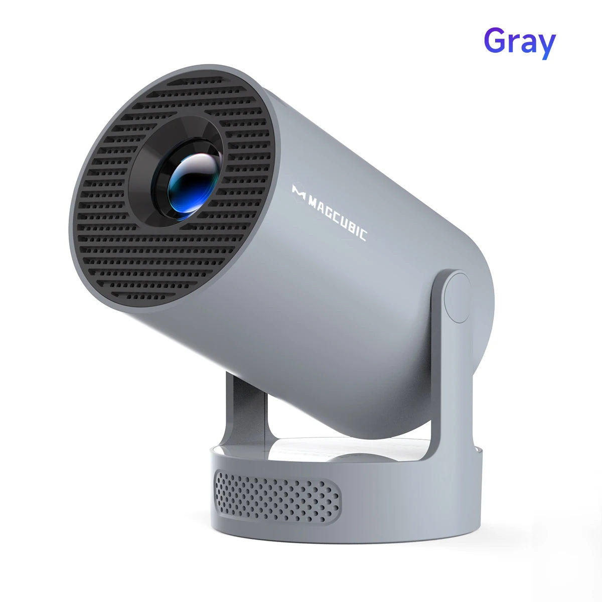 Android 11 Portable Projector – 4K Support, Dual WiFi & 180° Flexible Design