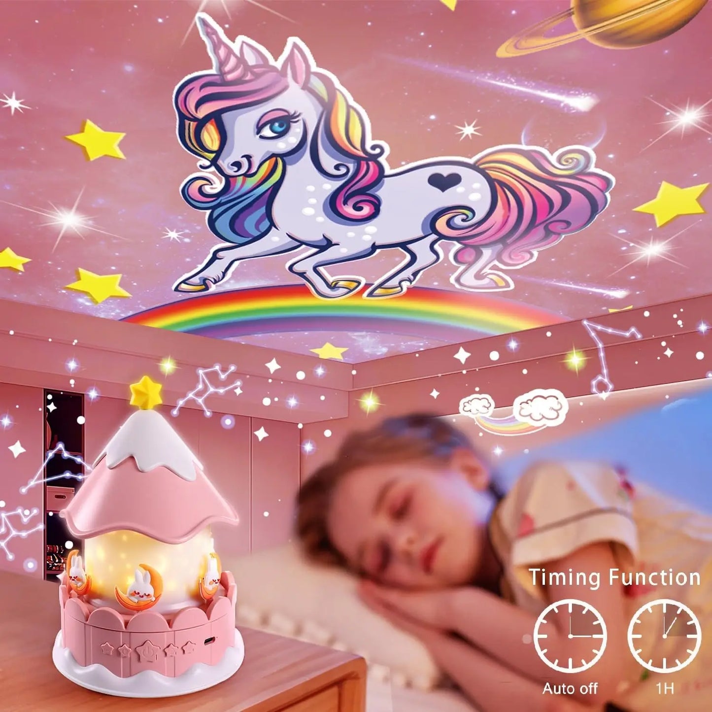 Star Galaxy Projector – 21-in-1 Starry Sky Lamp