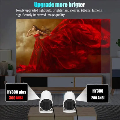 HY300 Plus HD Portable Projector