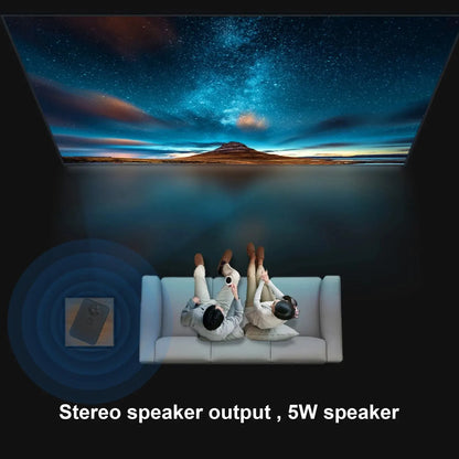 S30MAX Android WiFi 4K Smart Portable Projector with Bluetooth