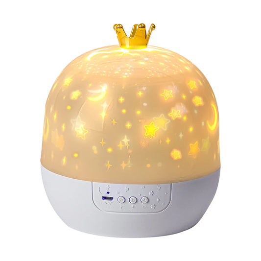 Crown Star Light Projection Lamp