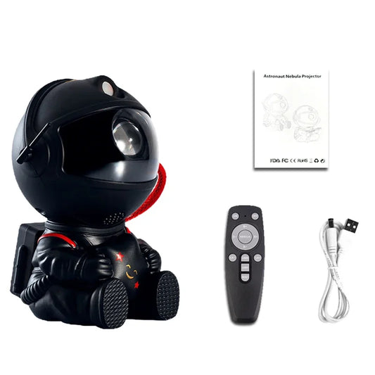 Astronaut Projector Night Light – Nebula Galaxy Star Ceiling Lamp