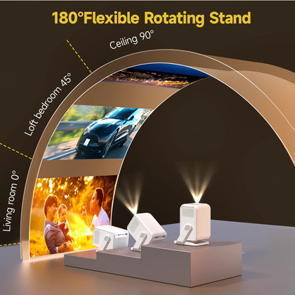 Auto Focus 4K HD Portable Projector