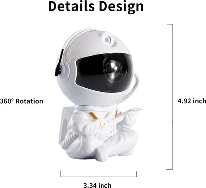 Astronaut Projector Night Light – Nebula Galaxy Star Ceiling Lamp
